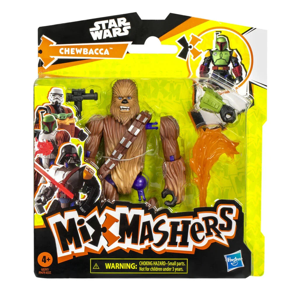 Star Wars Chewbacca Mix Mashers Figura da Collezione 12cm - Nerdscape Nerdscape