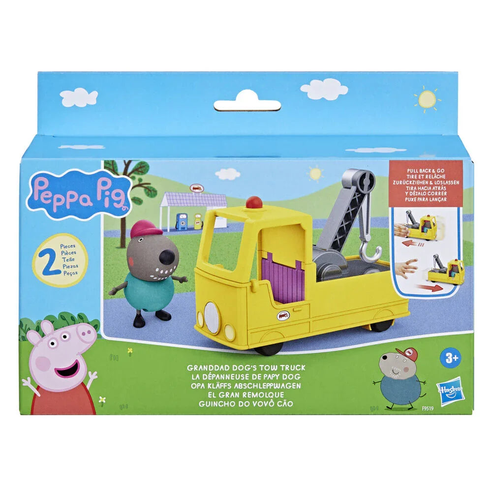 Peppa Pig Granddad Dog Tow Truck Figura da Collezione - Nerdscape Nerdscape