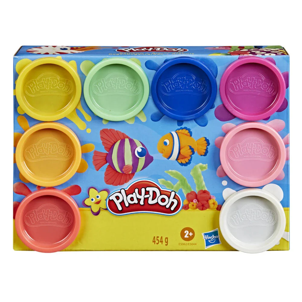 Play-Doh Set 8 Vasetti Modelling Clay - Nerdscape Nerdscape