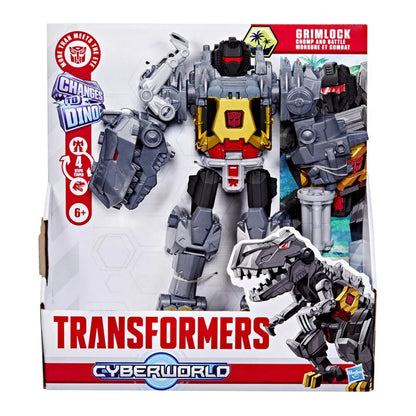 Transformers Grimlock Cyberworld Figura da Collezione - Nerdscape Nerdscape
