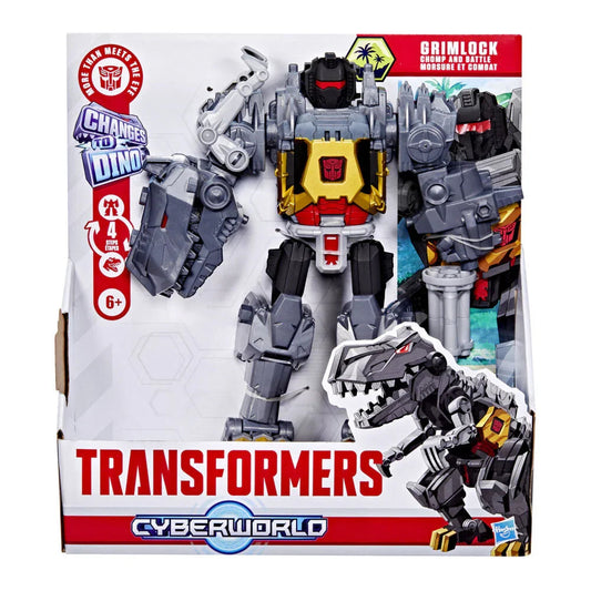 Transformers Grimlock Cyberworld Figura da Collezione - Nerdscape Nerdscape