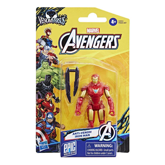 Marvel Avengers Iron Man Anti-Venom Figura da Collezione 10cm - Nerdscape Nerdscape