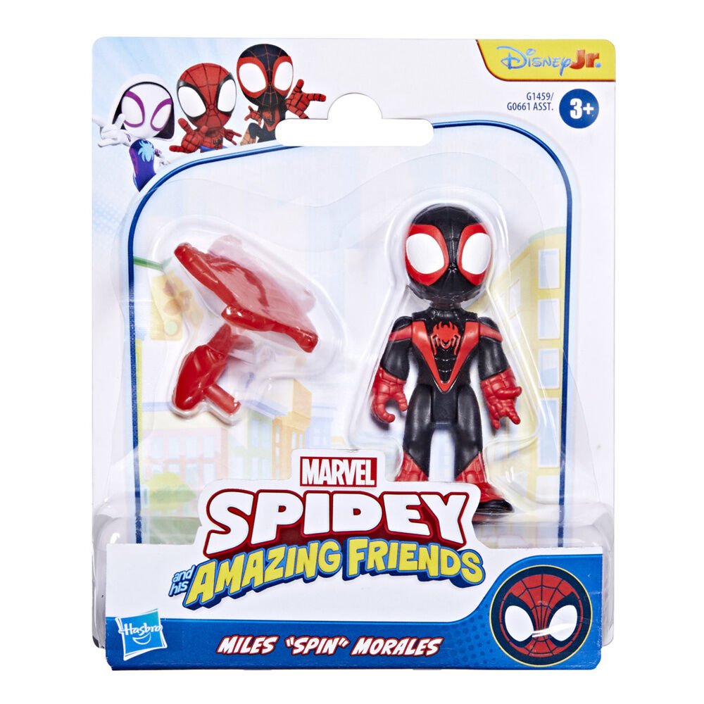Marvel Spidey Miles Spin Morales figure 7cm - Nerdscape