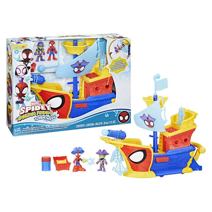 Marvel Spidey Spider Web and Bubbles Pirate Ship - Nerdscape