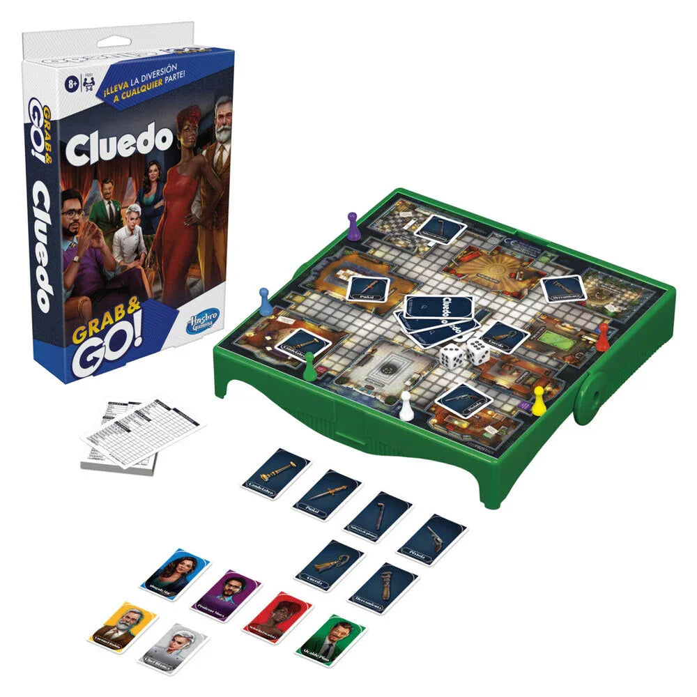 Spanish Grab & GO! Cluedo game Nerdscape