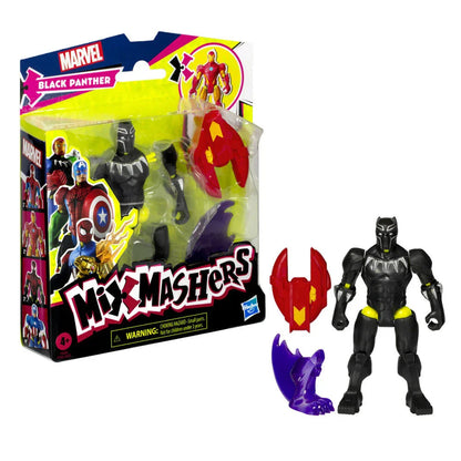 Marvel Mix Mashers Black Panther Figura da Collezione 12cm - Nerdscape Nerdscape