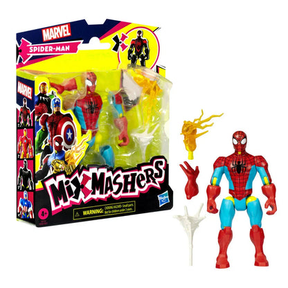 Marvel Mix Mashers Spider-Man Figura da Collezione 12cm - Nerdscape Nerdscape
