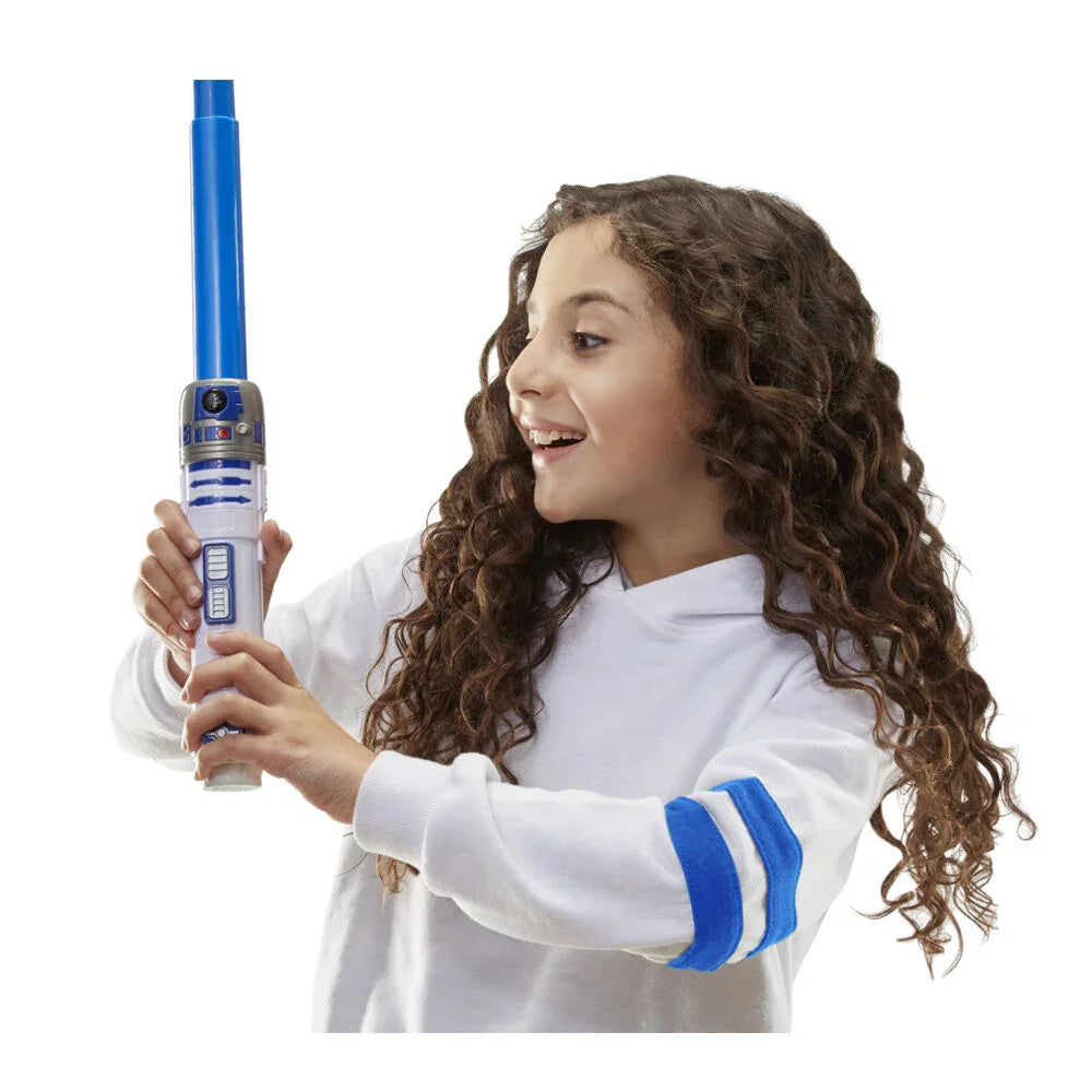 Star Wars R2-D2 Lightsaber Figura da Collezione - Nerdscape Nerdscape