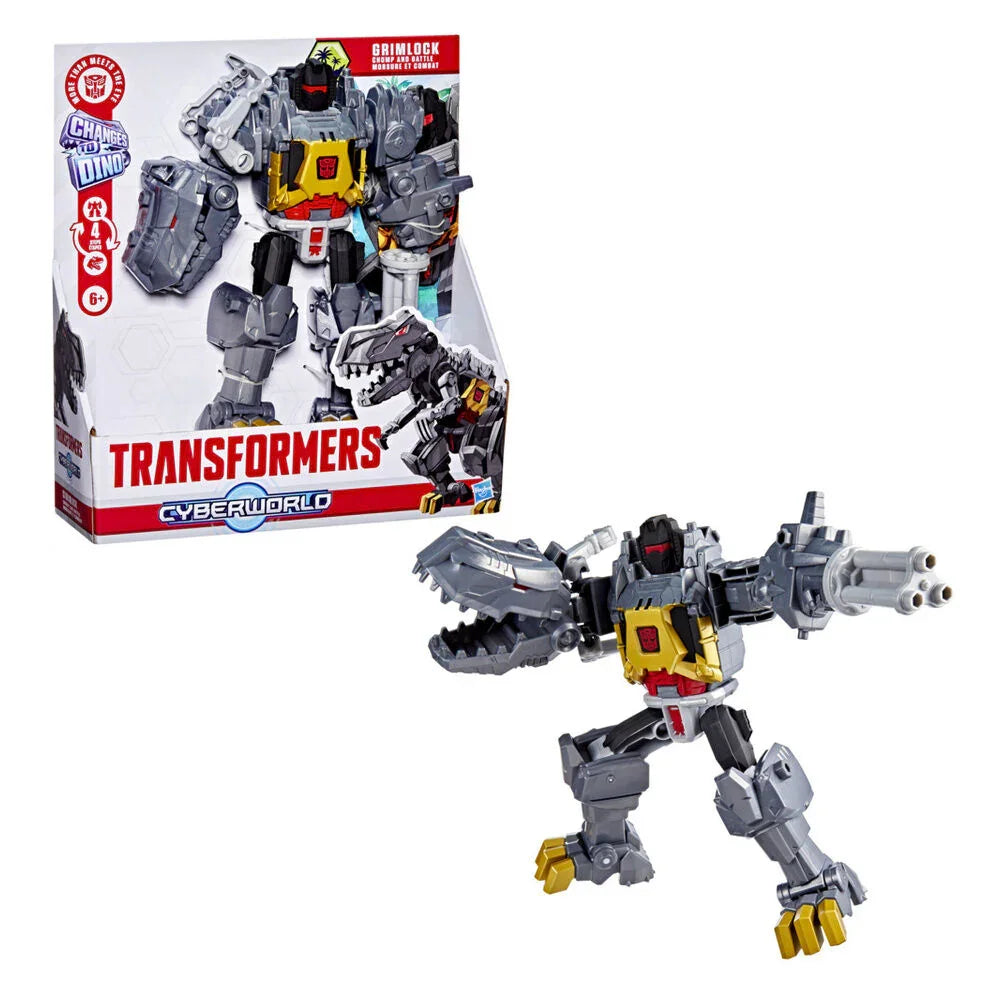 Transformers Grimlock Cyberworld Figura da Collezione - Nerdscape Nerdscape