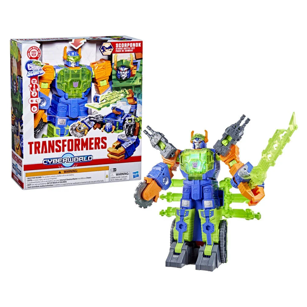 Transformers Scorponok Cyberworld Figura da Collezione - Nerdscape Nerdscape