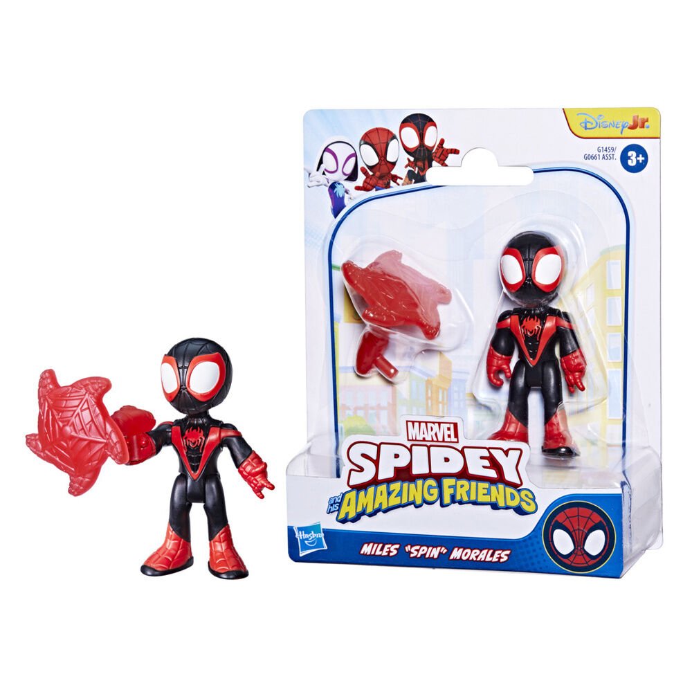 Marvel Spidey Miles Spin Morales figure 7cm - Nerdscape