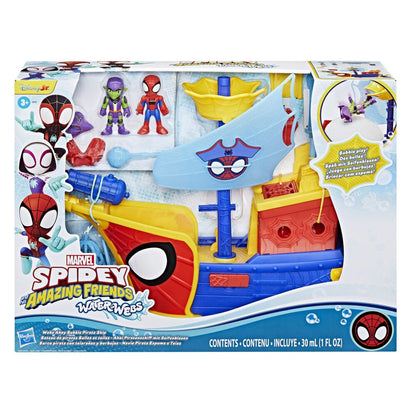 Marvel Spidey Spider Web and Bubbles Pirate Ship - Nerdscape