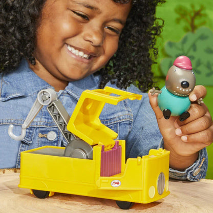 Peppa Pig Granddad Dog Tow Truck Figura da Collezione - Nerdscape Nerdscape