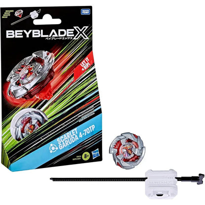 Beyblade X Scarlet Garuda Starter Kit - Figura da Collezione - Nerdscape Nerdscape