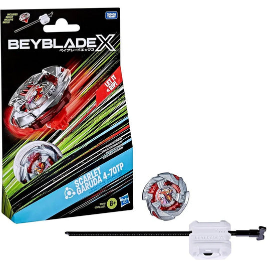 Beyblade X Scarlet Garuda Starter Kit - Figura da Collezione - Nerdscape Nerdscape