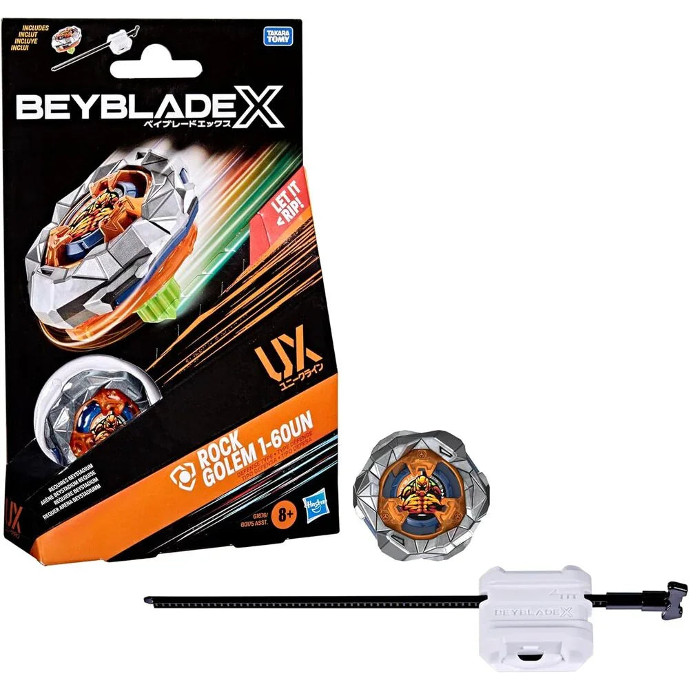 Beyblade X Rock Golem Starter Kit - Figura da Collezione - Nerdscape Nerdscape