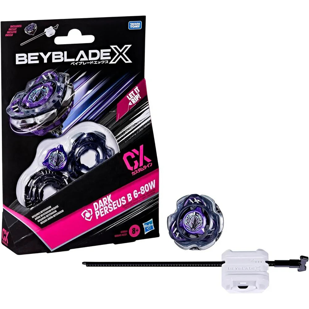 Beyblade Dark Perseus Serie X - Figura da Collezione - Nerdscape Nerdscape