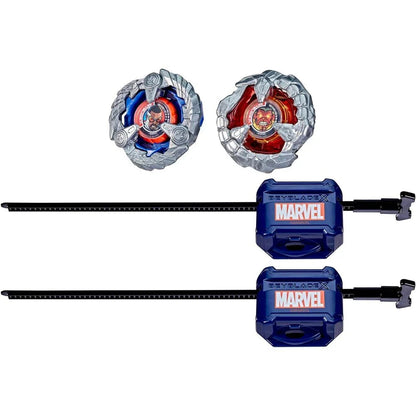 Beyblade Captain America & Red Hulk - Figura da Collezione - Nerdscape Nerdscape