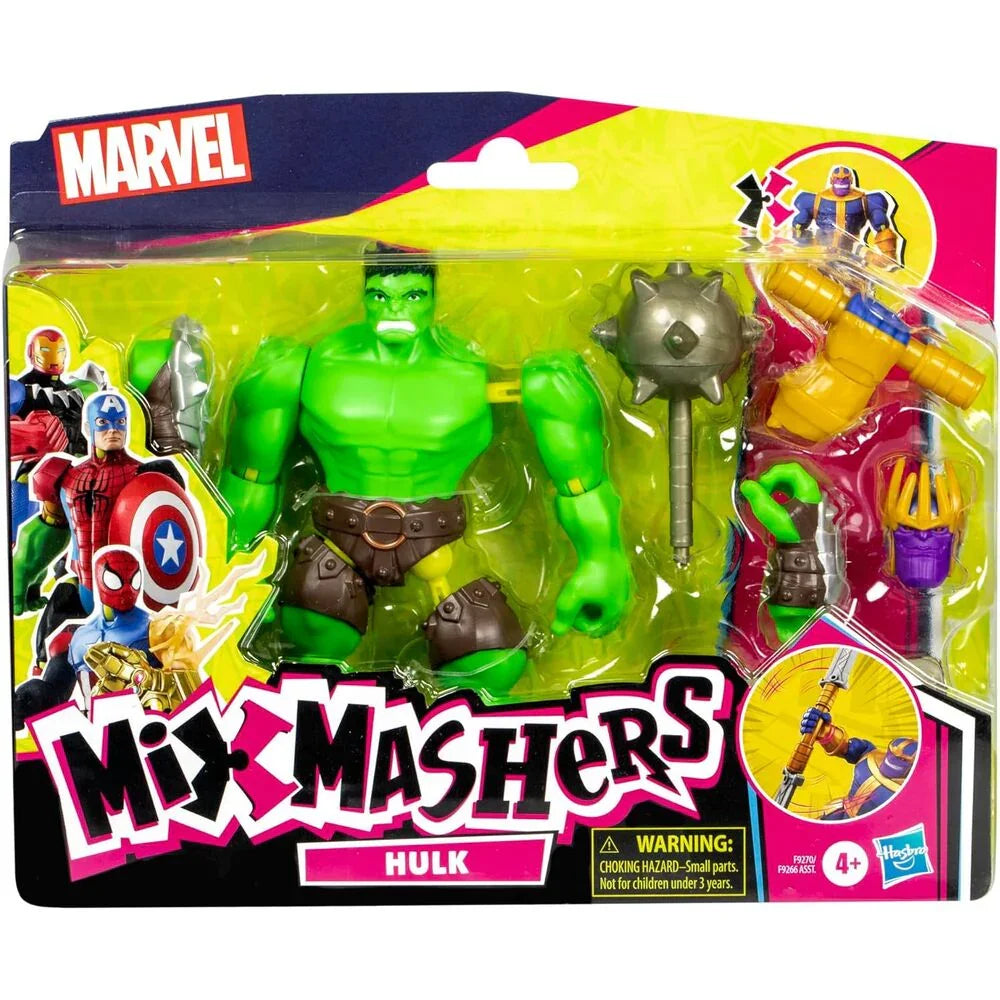 Marvel Mix Mashers Hulk Deluxe Figura da Collezione 12cm - Nerdscape Nerdscape