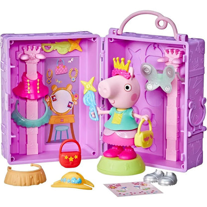 Peppa Pig Peppa's Dress-Up wardrobe + figure 15cm Nerdscape