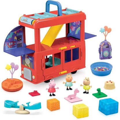 Peppa Pig 2-in-1 Party Bus - Figura da Collezione - Nerdscape Nerdscape
