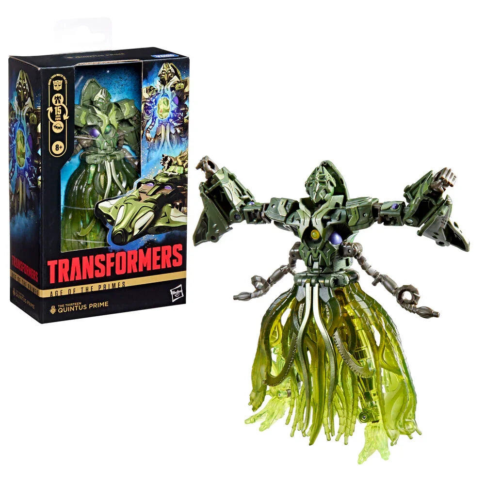 Transformers Age of the Primes Quintus Prime The Thirteen figure 14cm Nerdscape