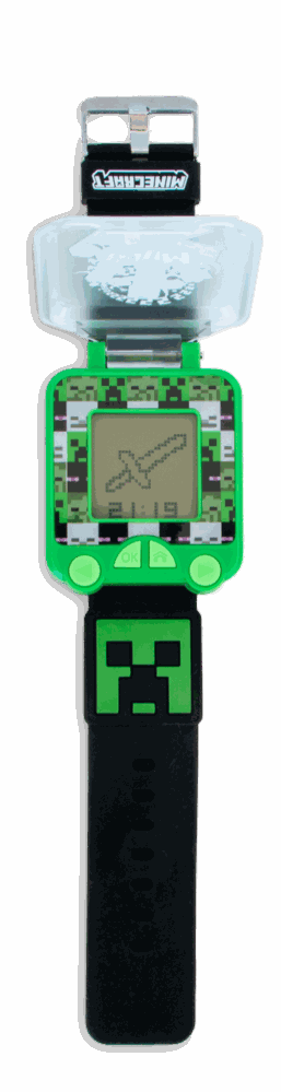 Minecraft Educational digital watch with games Nerdscape