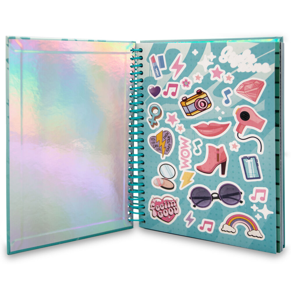 Wow Generation Fashion Designer Annie A5 notebook