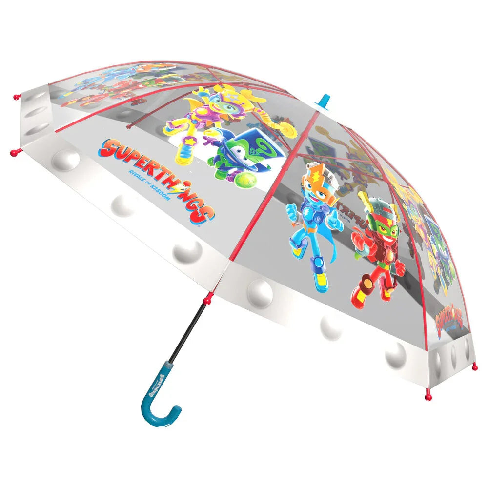 Superthings manual transparent umbrella 48cm Nerdscape