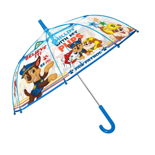 Paw Patrol transparent manual umbrella 45cm Nerdscape