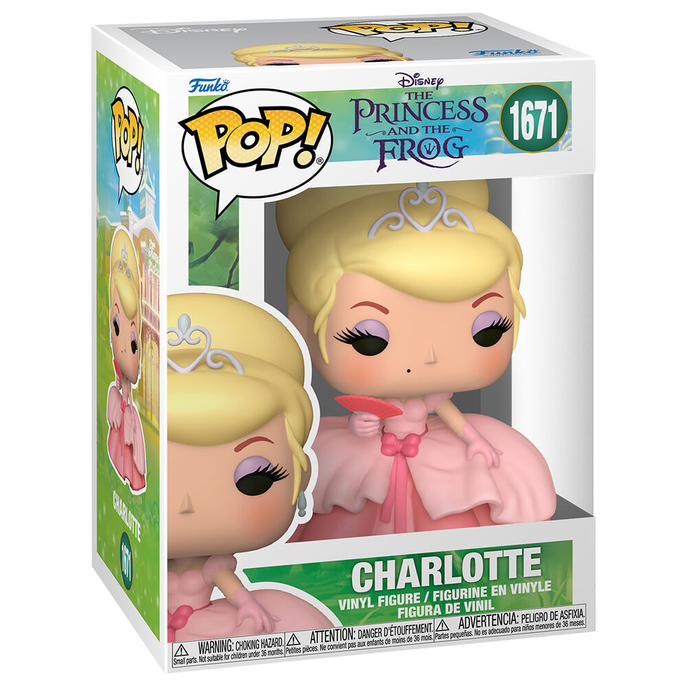 POP figure Disney The Princess and the Frog Charlotte 5 + 1 Chase