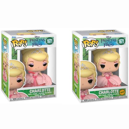 POP figure Disney The Princess and the Frog Charlotte 5 + 1 Chase