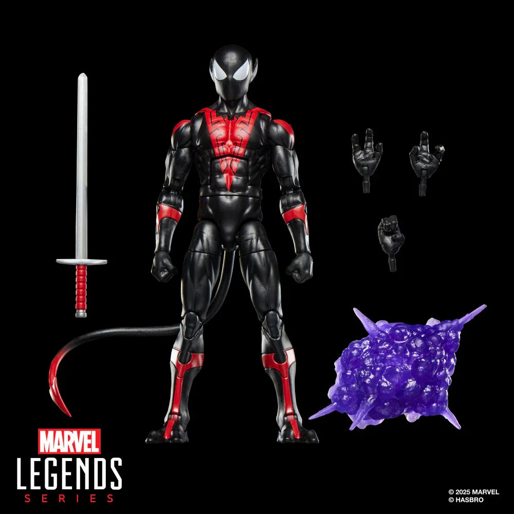 Marvel Legends Spider-Man Uncanny Nightcrawler - Figura da Collezione 15cm - Nerdscape Nerdscape