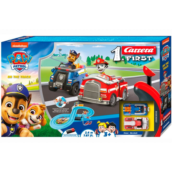 Paw Patrol Chase & Marshall Racing circuit Nerdscape