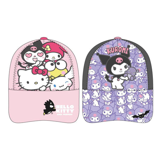 Casquettes assorties Hello Kitty et ses amis