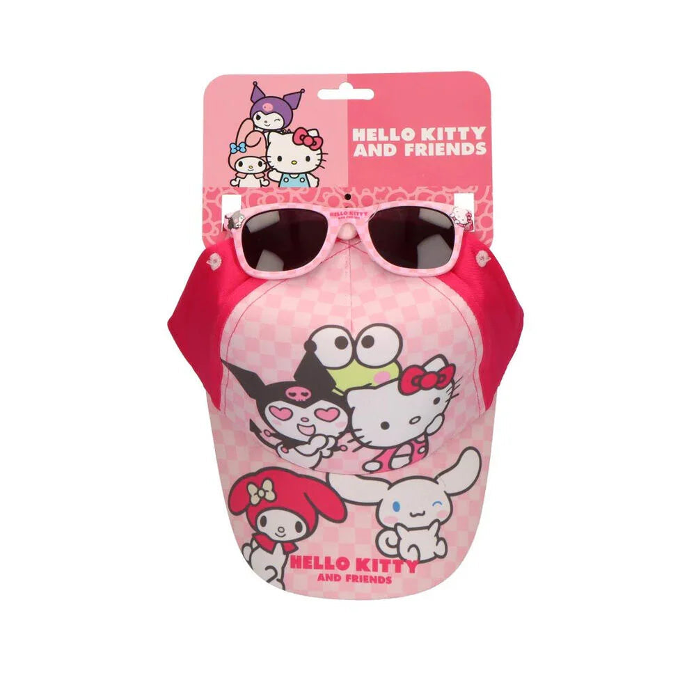 Hello Kitty and Friends set cap + sunglasses Nerdscape
