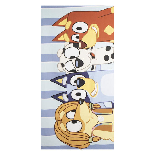 Bluey microfibre beach towel Nerdscape