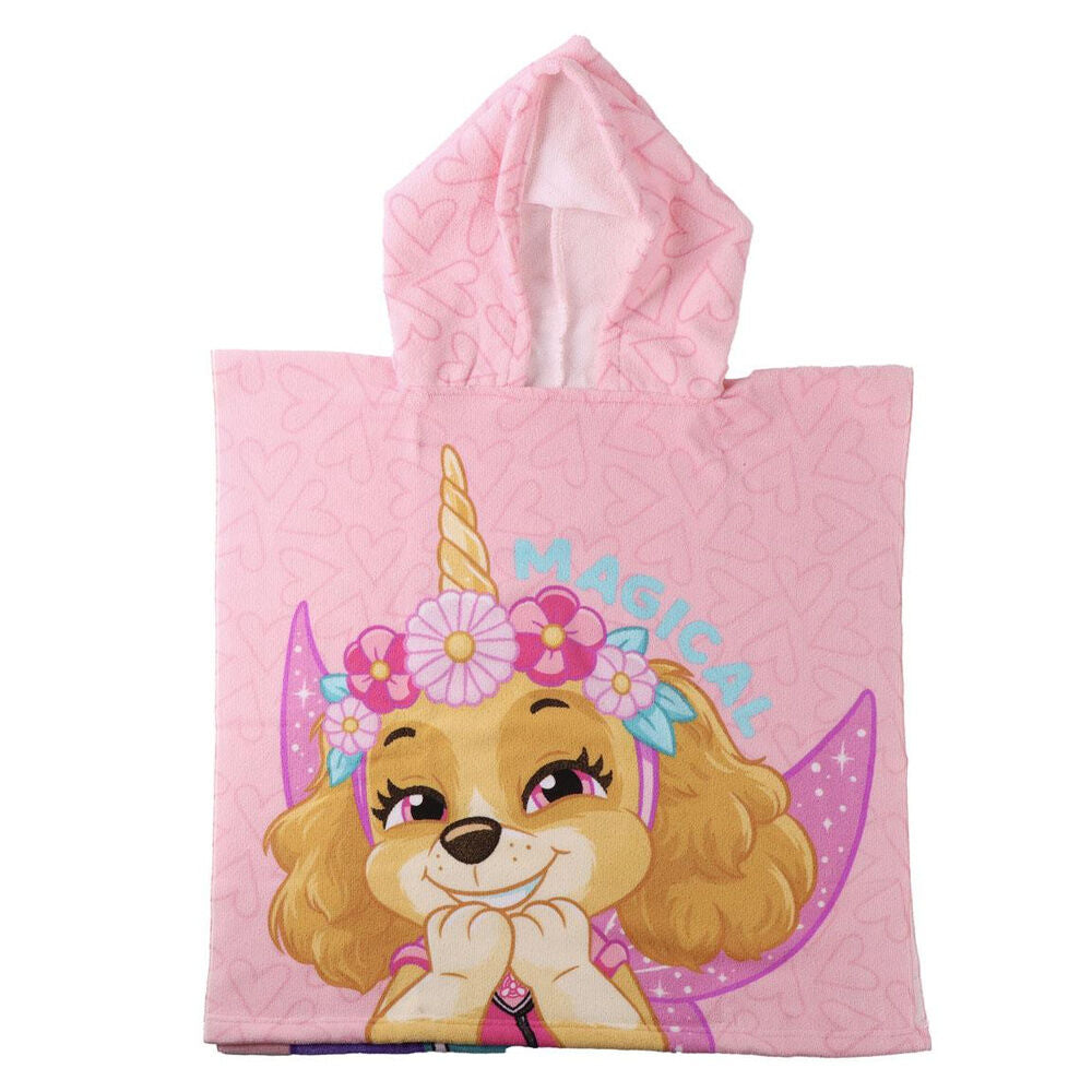 Paw Patrol microfibre poncho beach towel Nerdscape