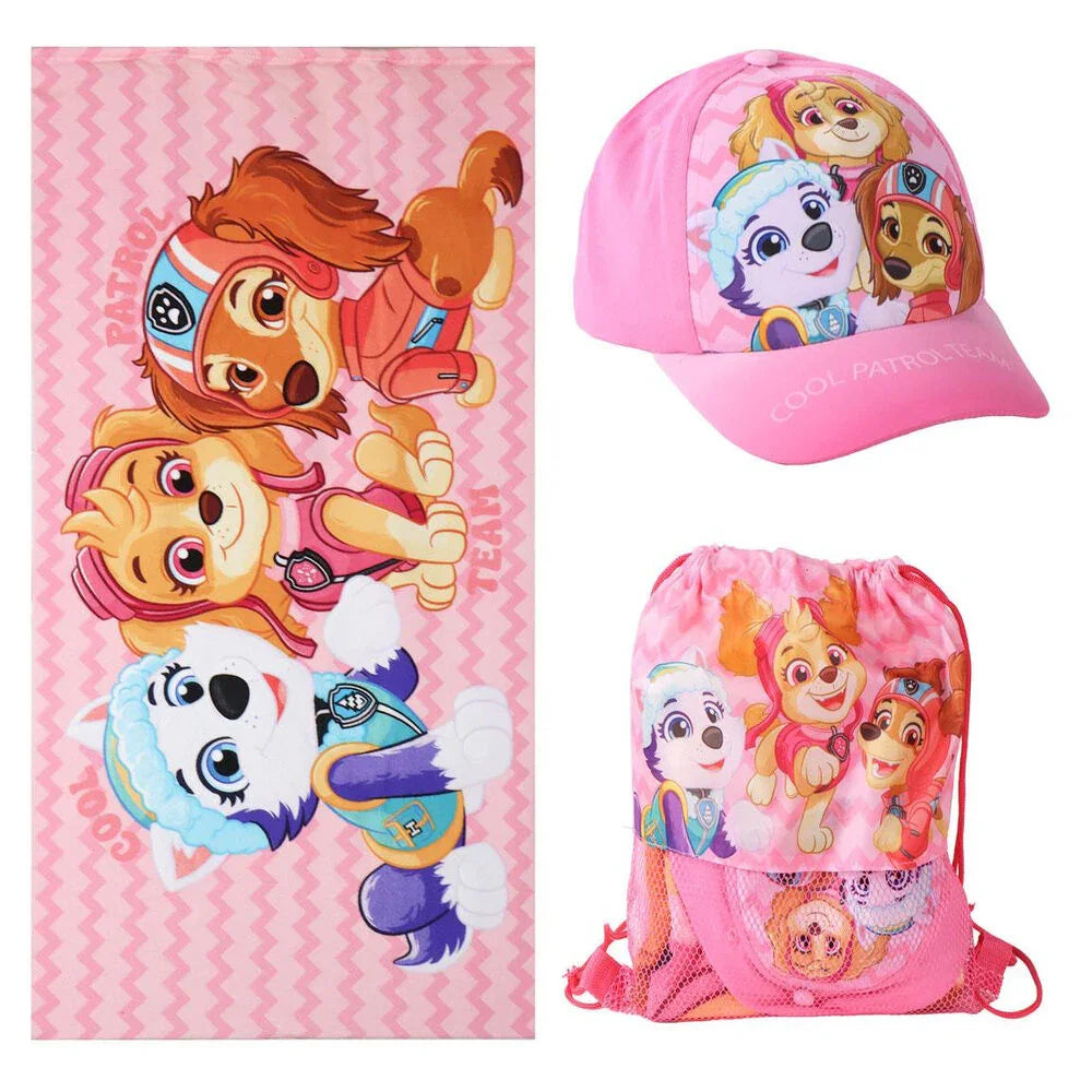 Paw Patrol towel + bag + cap set Nerdscape