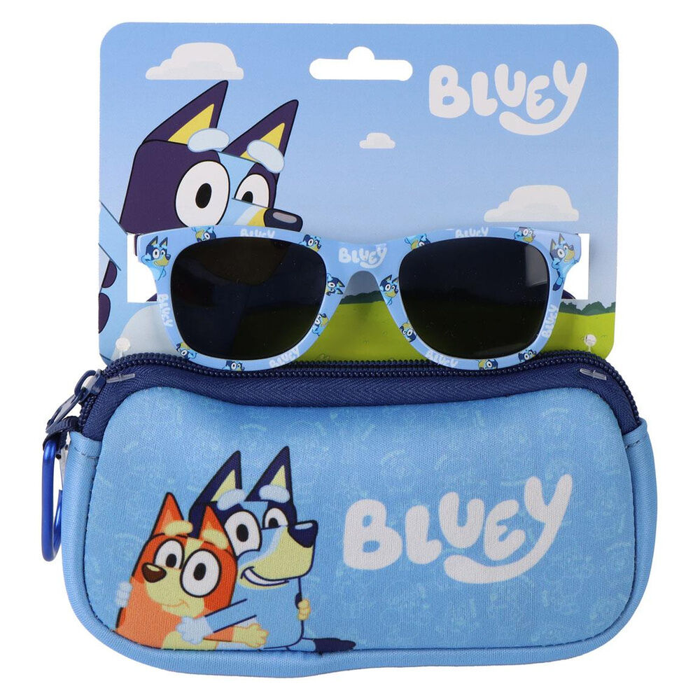 Bluey Sunglasses + case Nerdscape