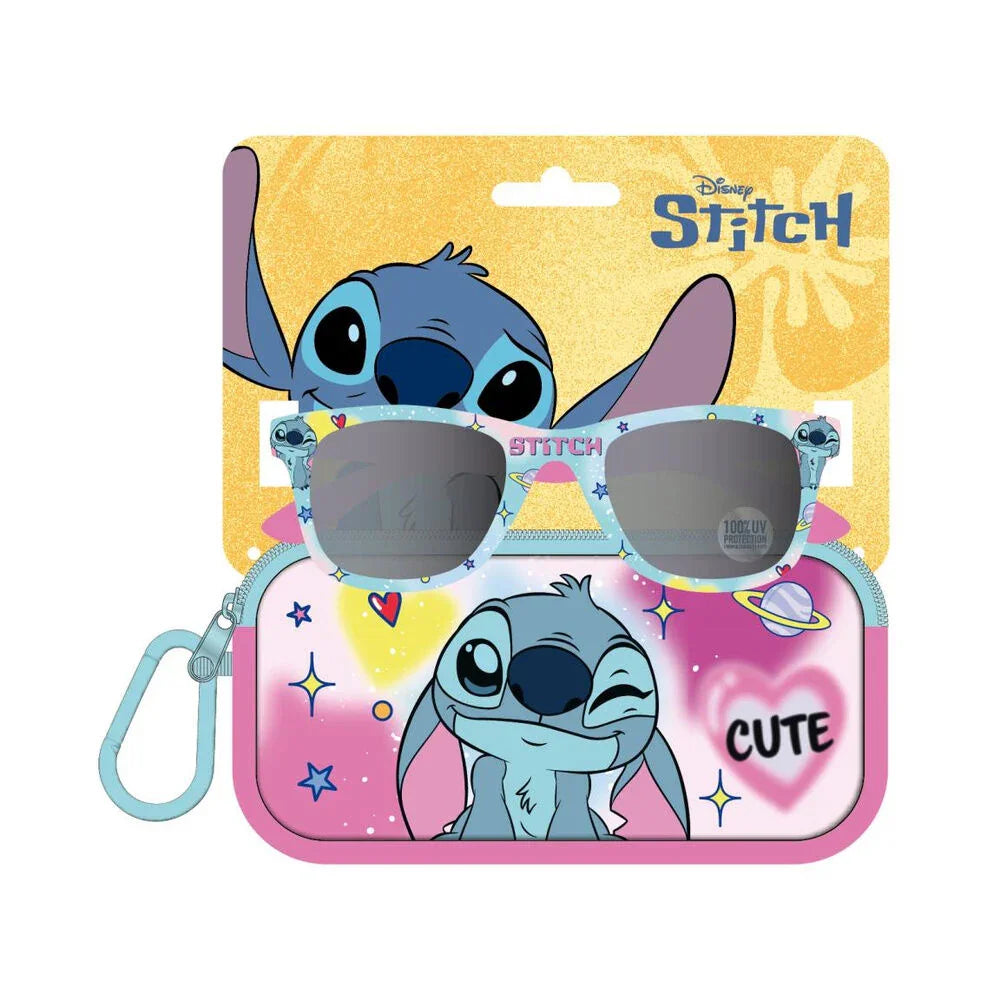 Disney Stitch Sunglasses + case Nerdscape