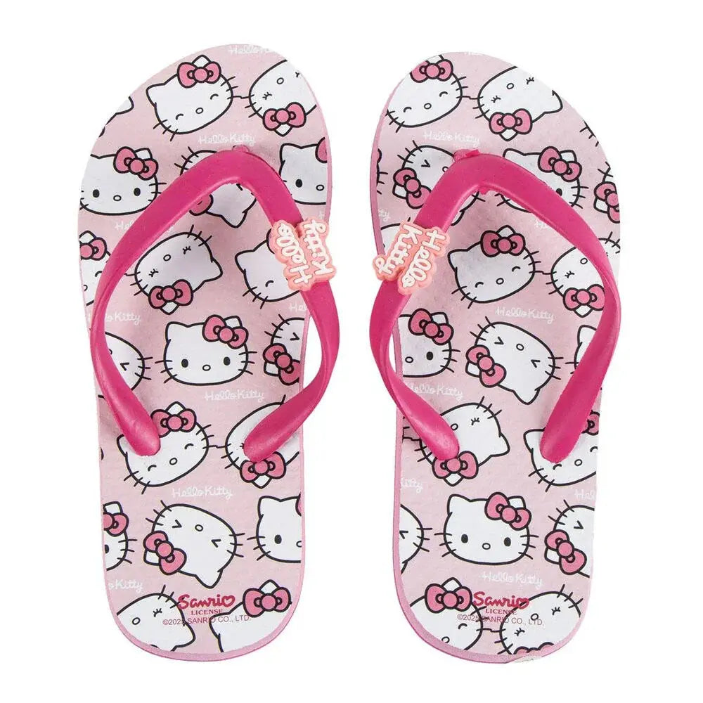 Hello Kitty premium flip-flops Nerdscape