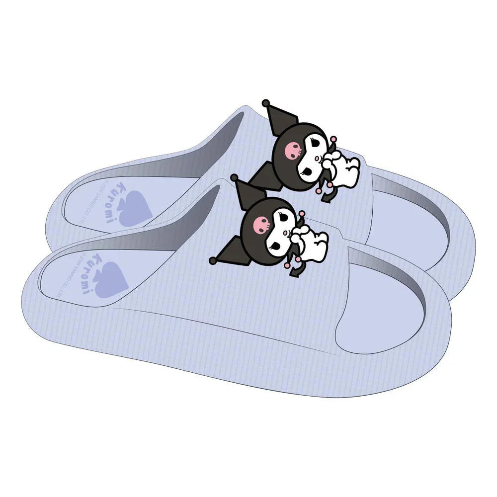 Hello Kitty Kuromi flip-flops Nerdscape