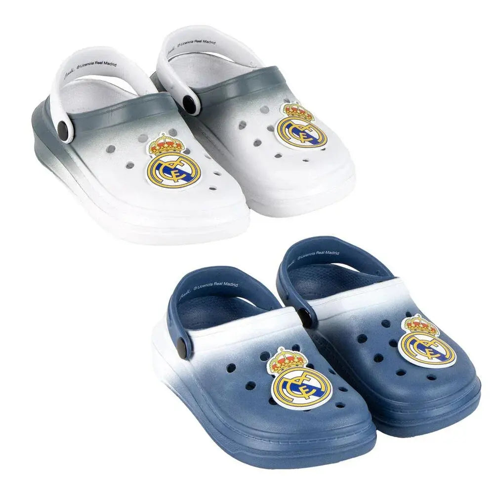 Real Madrid Premium Pins Clogs - Nerdscape Nerdscape