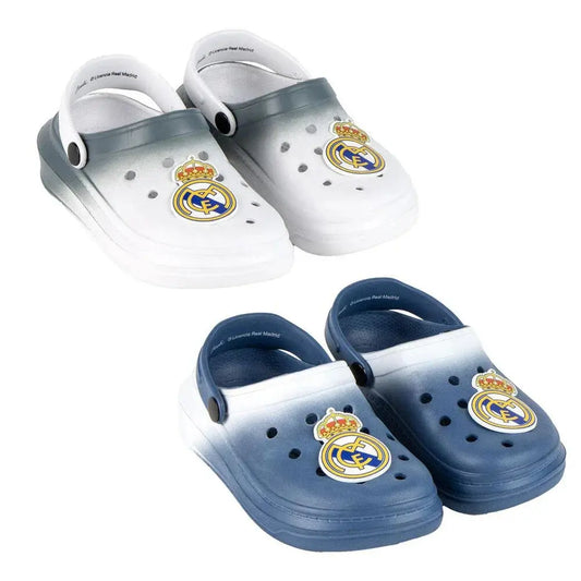 Real Madrid Premium Pins Clogs - Nerdscape Nerdscape