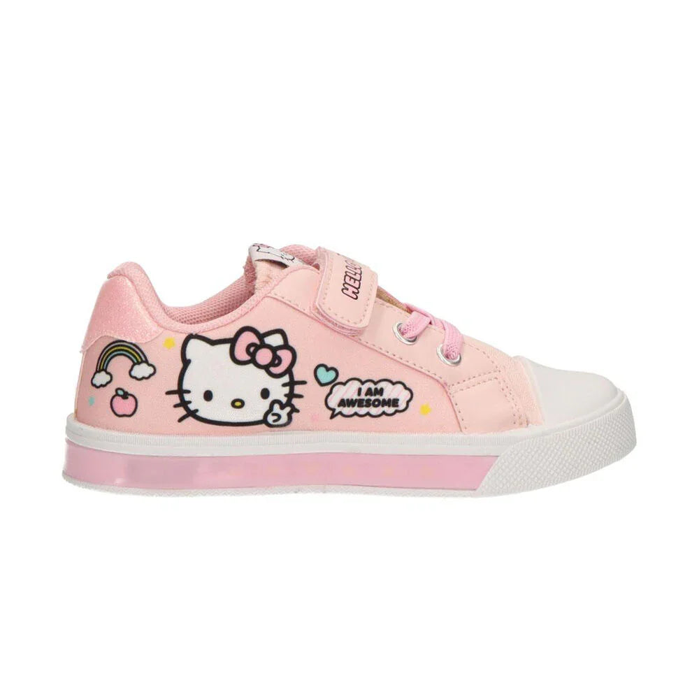 Hello Kitty canvas trainers with ligths Nerdscape