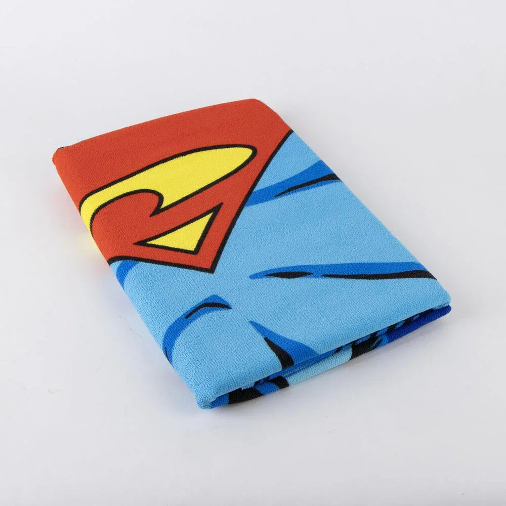 DC Comics Superman microfibre beach towel Nerdscape