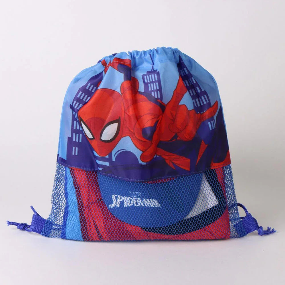 Marvel Spiderman towel + bag + cap set Nerdscape