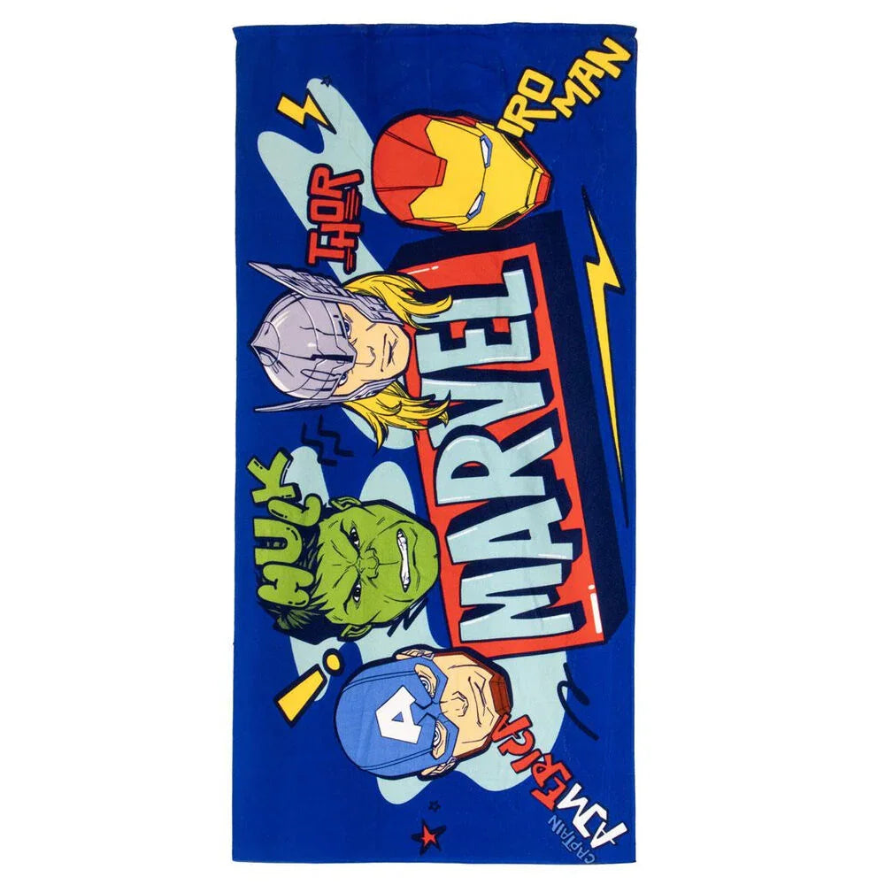 Marvel Avengers towel + swimming goggles set Nerdscape