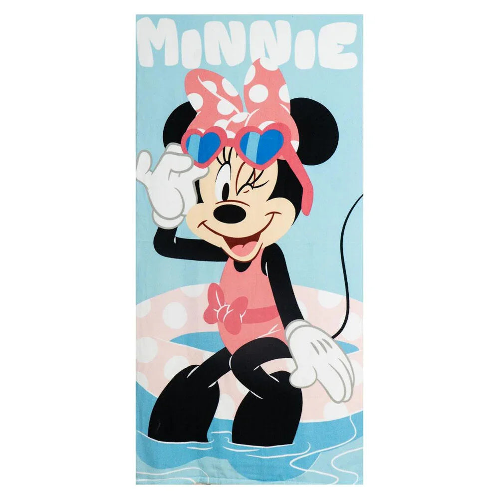 Disney Minnie towel + swimming goggles set Nerdscape